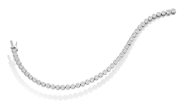 4ct Carina Diamond Tennis Bracelet in Platinum