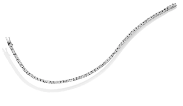2ct Ettore Diamond Tennis Bracelet in 18K White Gold