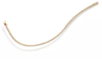 2ct Ettore Diamond Tennis Bracelet in 18K Yellow Gold