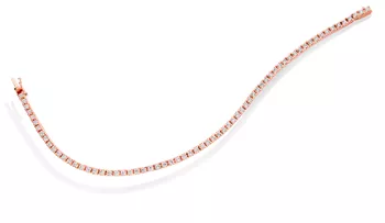 2ct Ettore Diamond Tennis Bracelet in 18K Rose Gold
