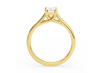 Emerald Hita Diamond Ring in 18K Yellow Gold